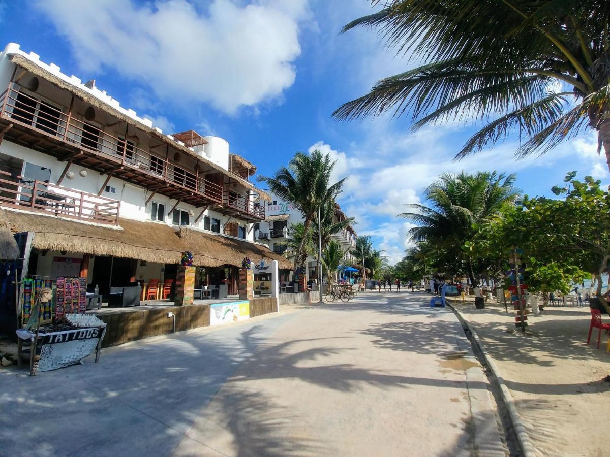 El Fuerte Beach Apartments Mahahual Exterior photo