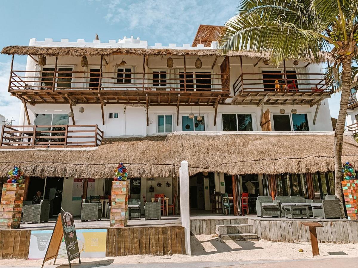 El Fuerte Beach Apartments Mahahual Exterior photo