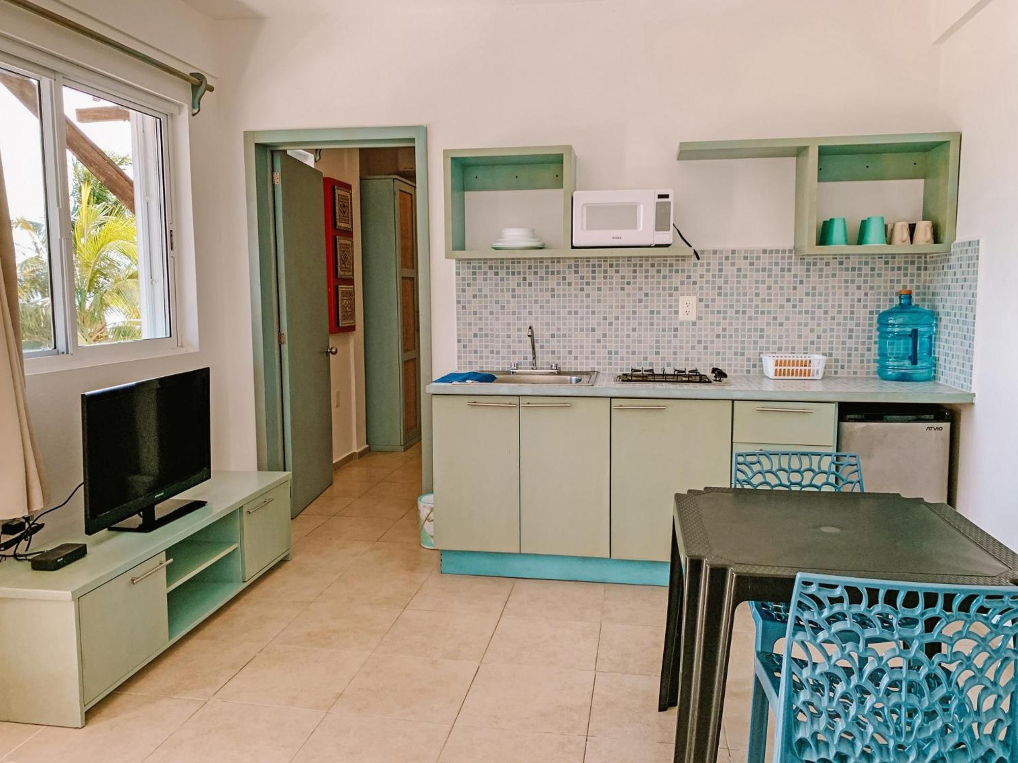 El Fuerte Beach Apartments Mahahual Room photo