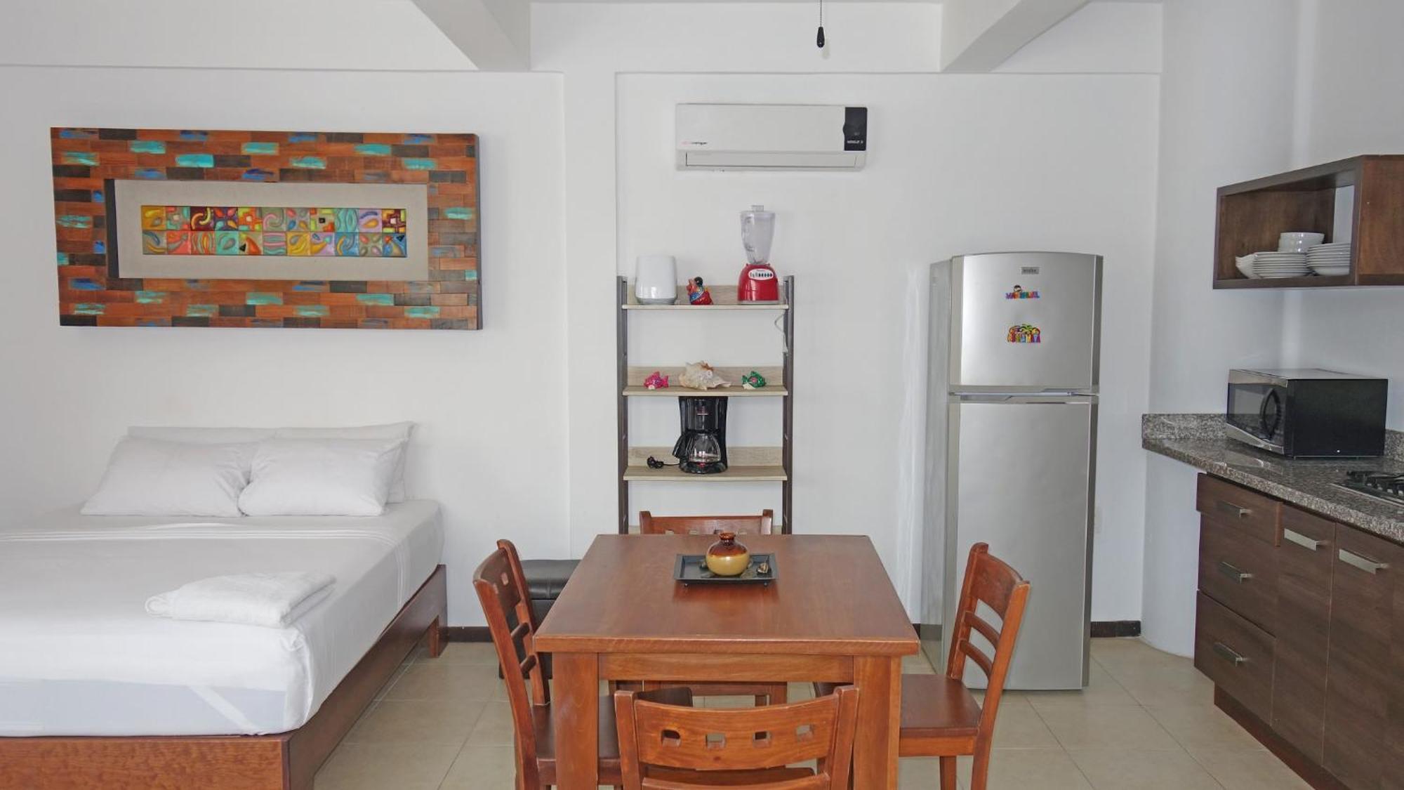El Fuerte Beach Apartments Mahahual Room photo
