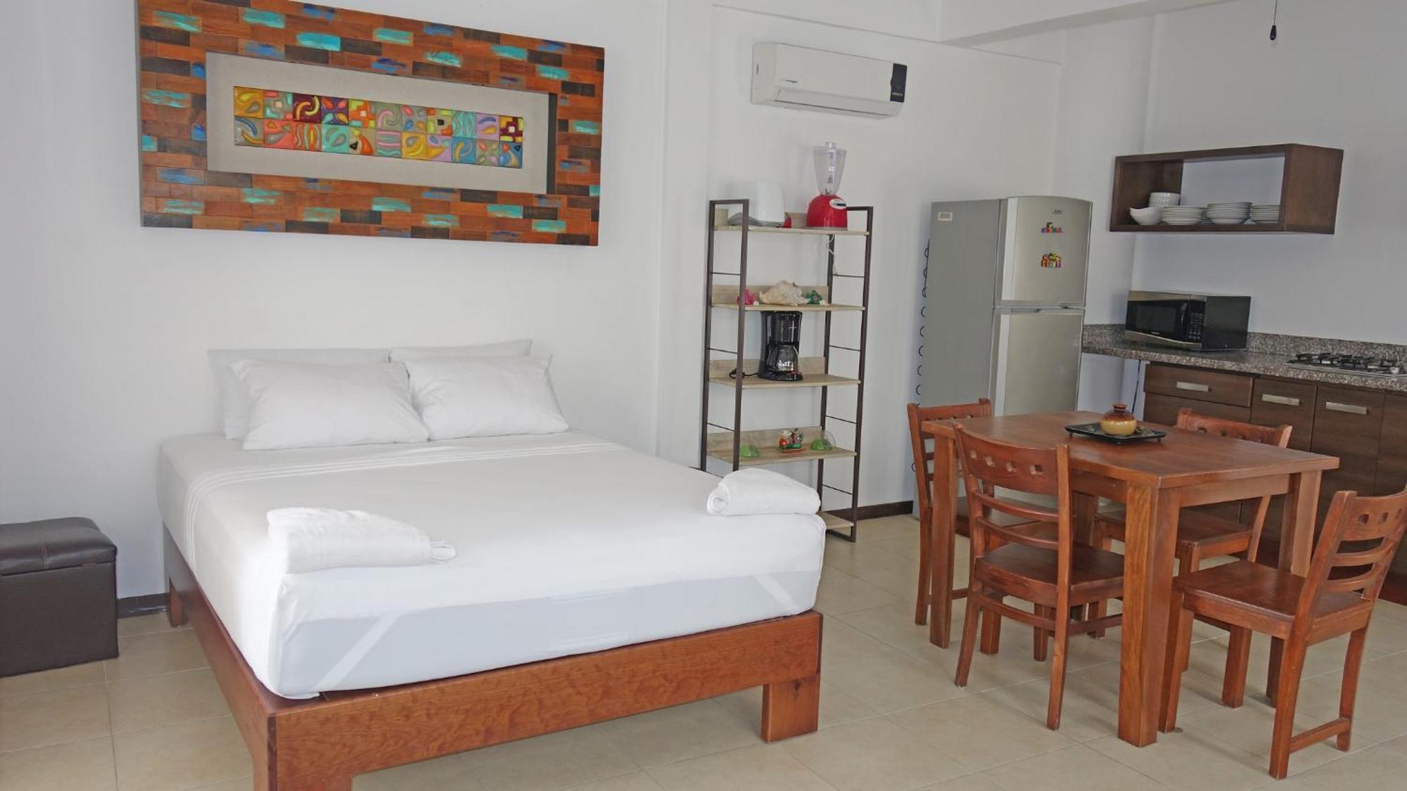 El Fuerte Beach Apartments Mahahual Room photo
