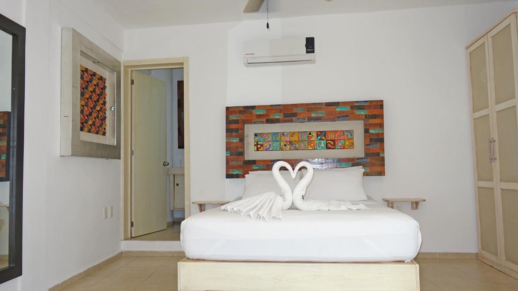 El Fuerte Beach Apartments Mahahual Room photo