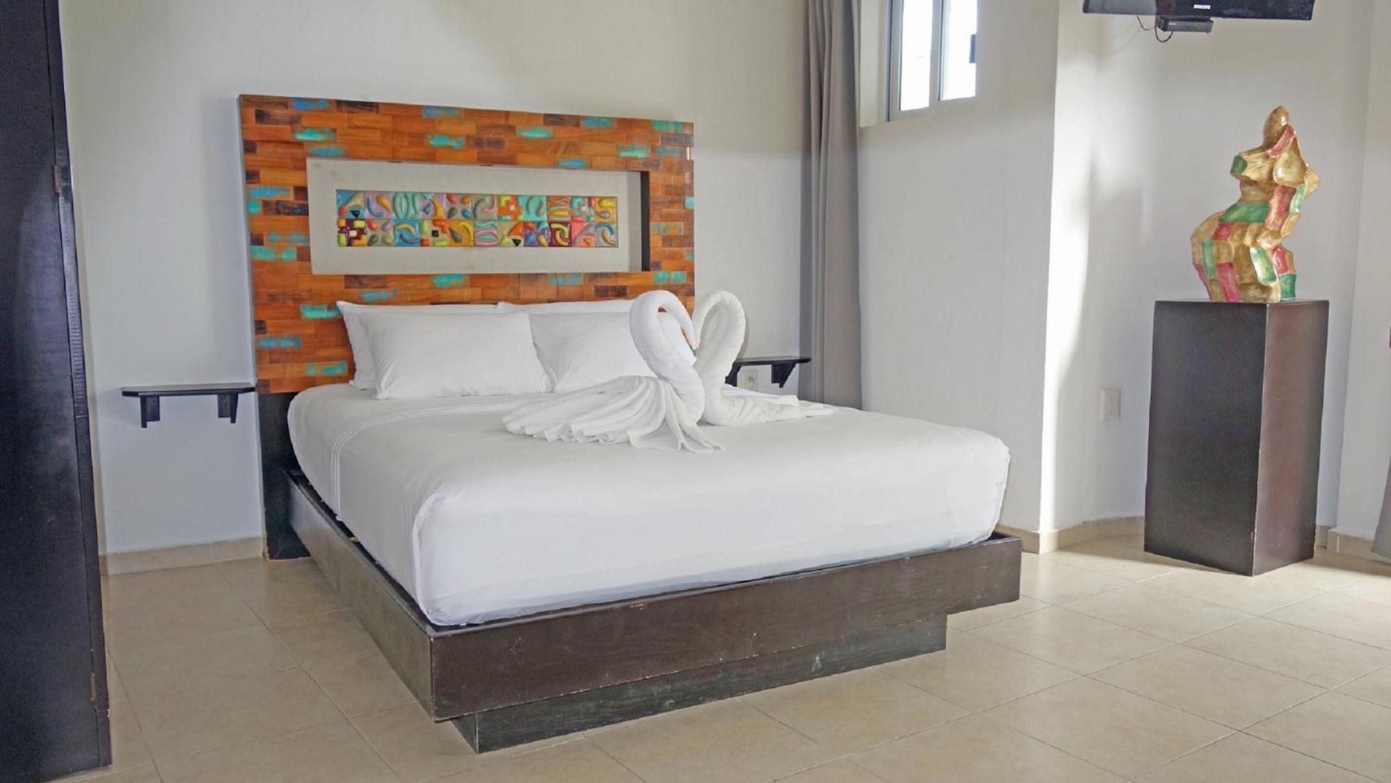El Fuerte Beach Apartments Mahahual Room photo