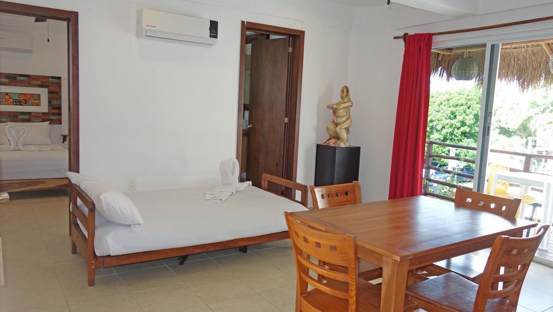 El Fuerte Beach Apartments Mahahual Room photo