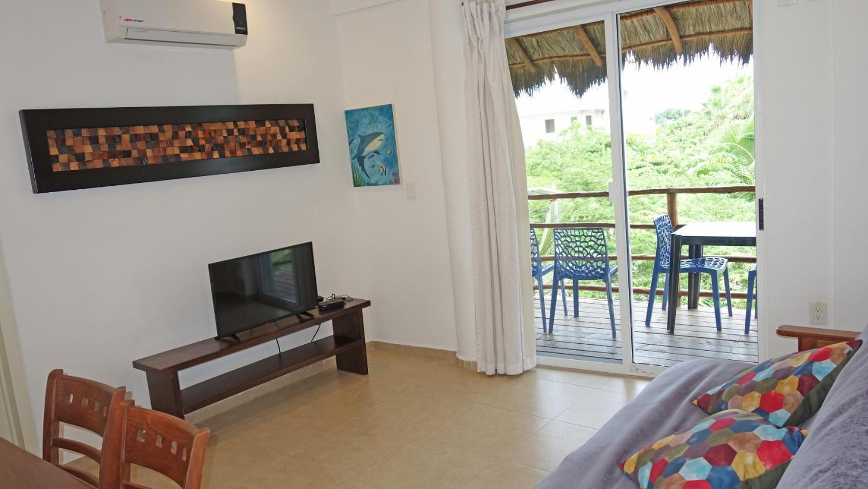 El Fuerte Beach Apartments Mahahual Room photo