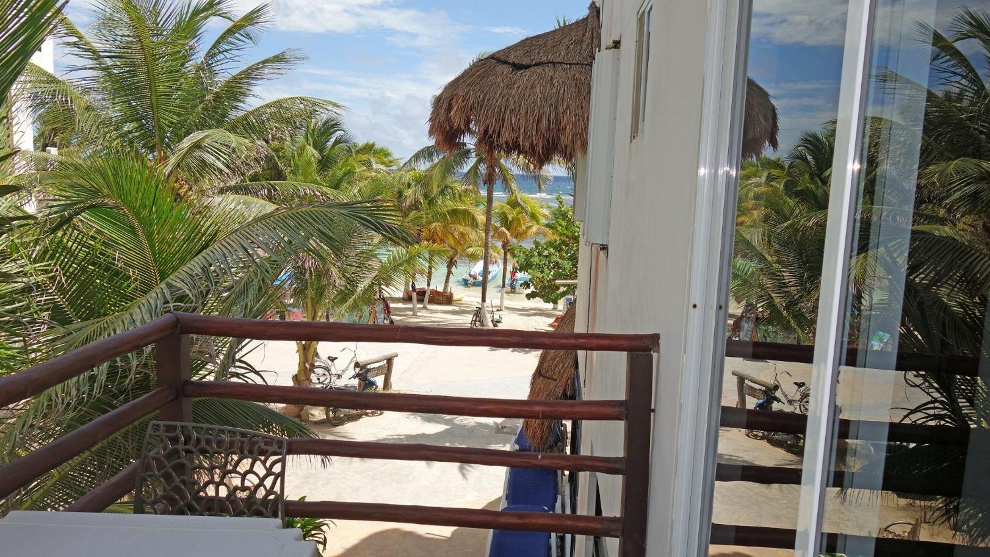 El Fuerte Beach Apartments Mahahual Room photo