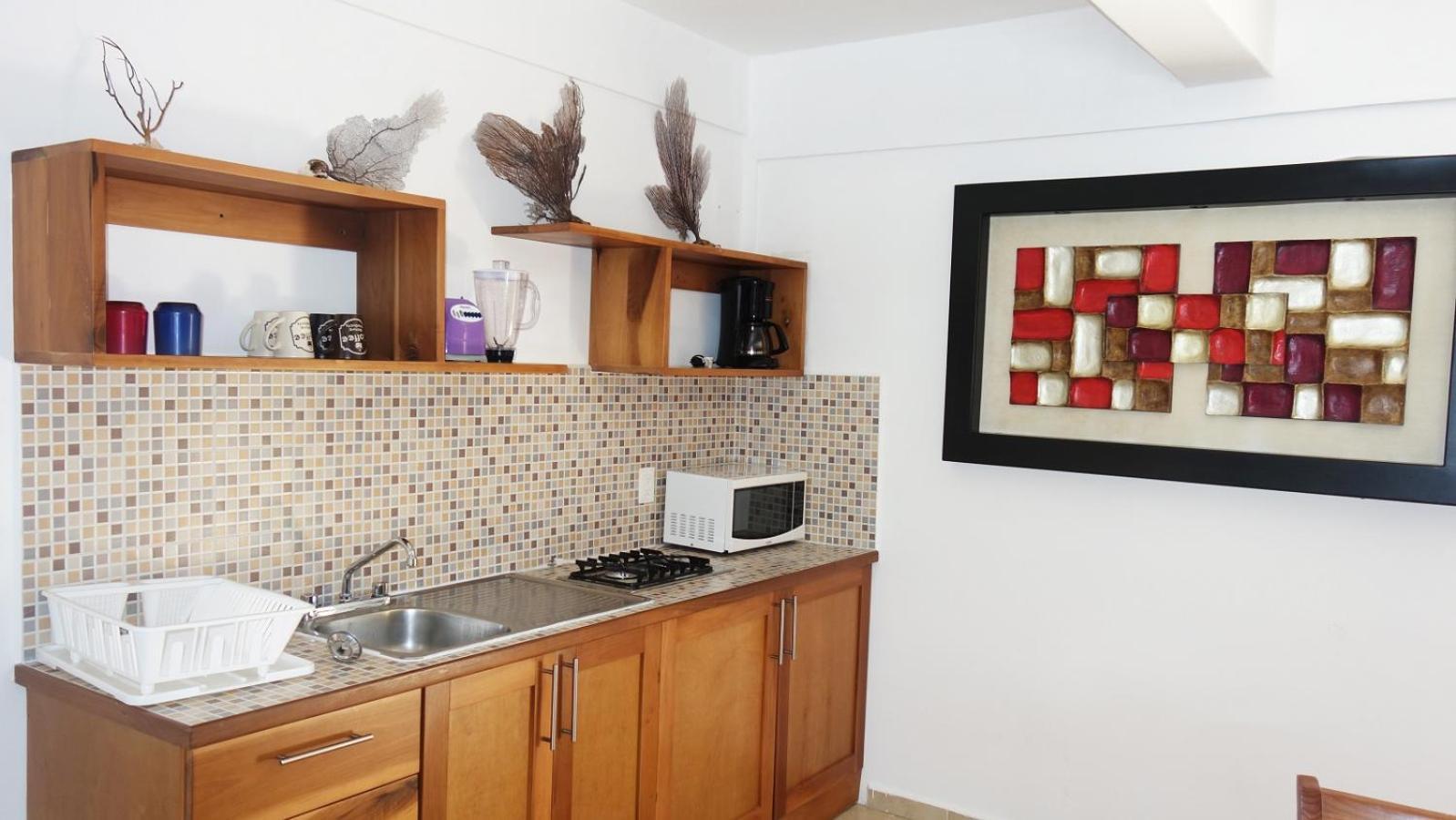 El Fuerte Beach Apartments Mahahual Room photo