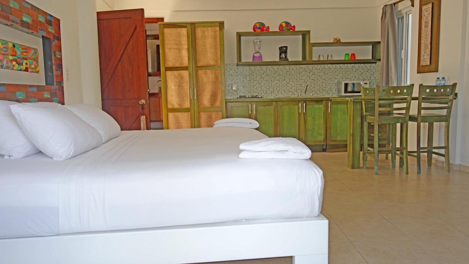 El Fuerte Beach Apartments Mahahual Room photo