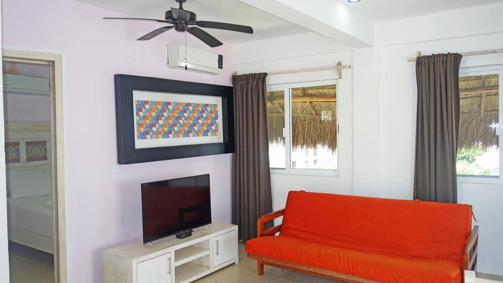El Fuerte Beach Apartments Mahahual Room photo