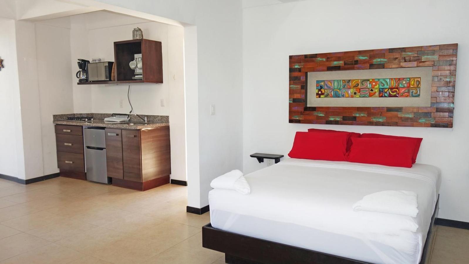 El Fuerte Beach Apartments Mahahual Room photo