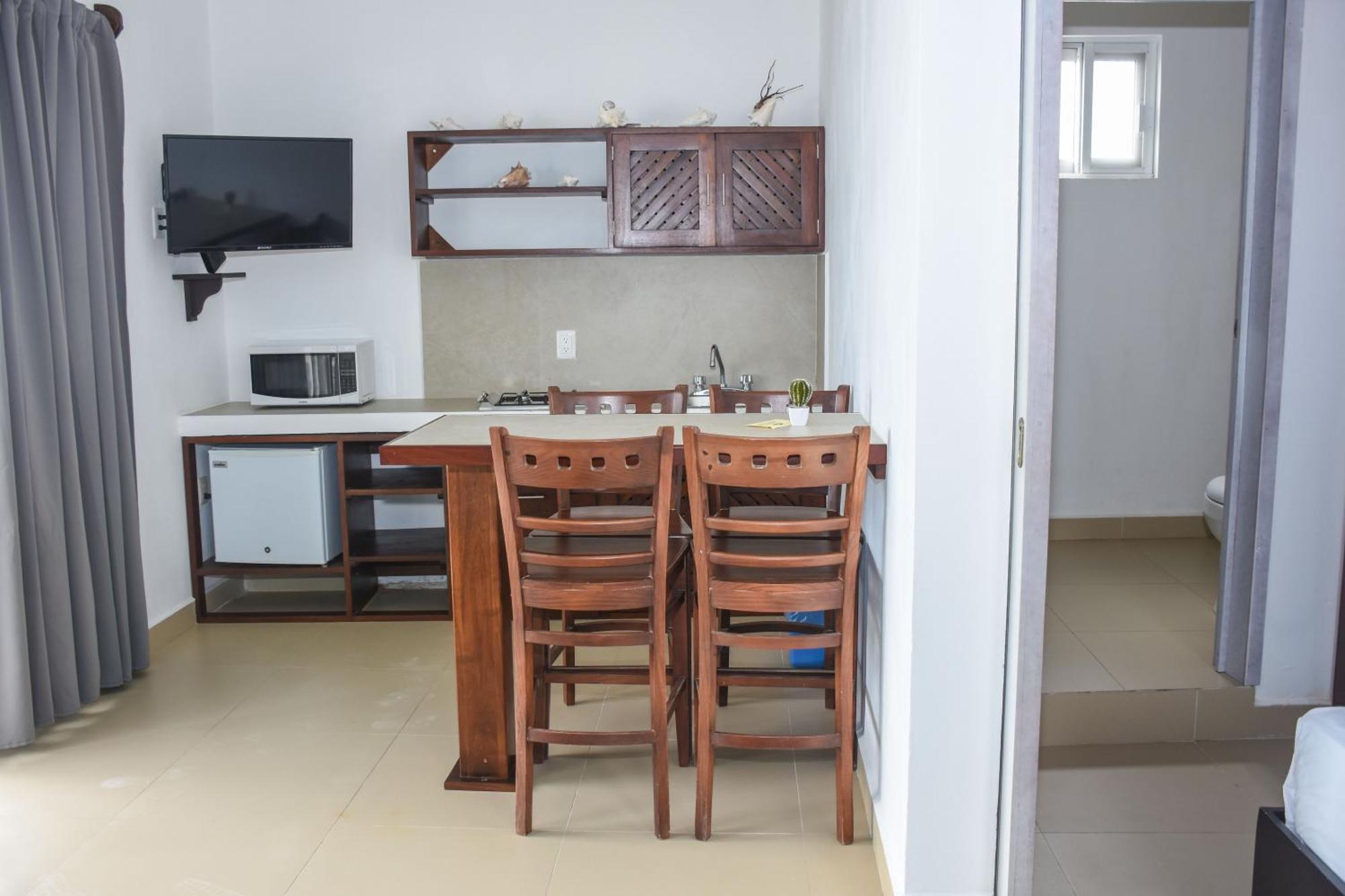 El Fuerte Beach Apartments Mahahual Exterior photo