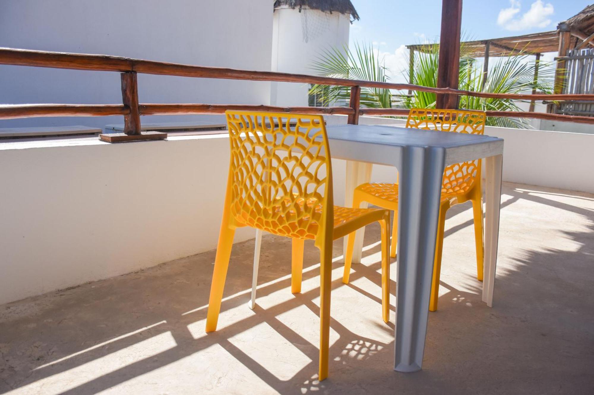 El Fuerte Beach Apartments Mahahual Room photo